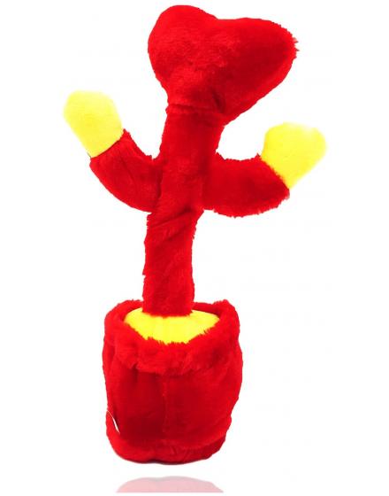 Интерактивная мягкая игрушка Поющий и Танцующий кактус UN6464 плюшевый монстр Хаги Ваги повторяет слова